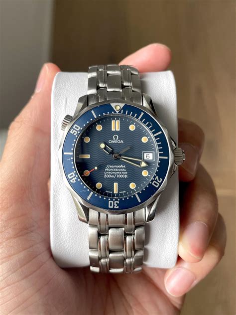 omega seamaster professional 300m 2551.80|omega 2551.80 on wrist.